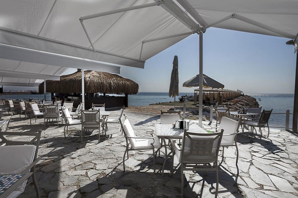 Обед на террасе