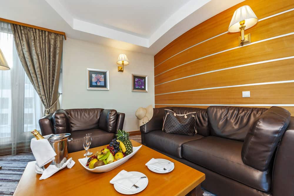 King Suite Room with Private Jacuzzi - Зона гостиной