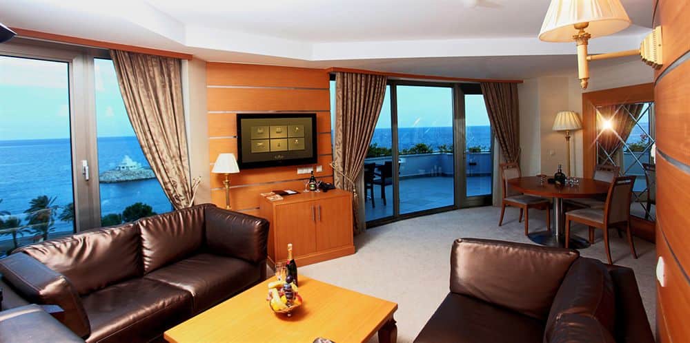 King Suite Room with Private Jacuzzi - Гостиная