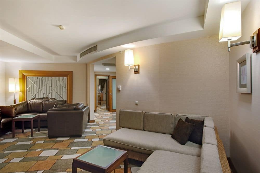 King Suite Room with Private Jacuzzi - Гостиная