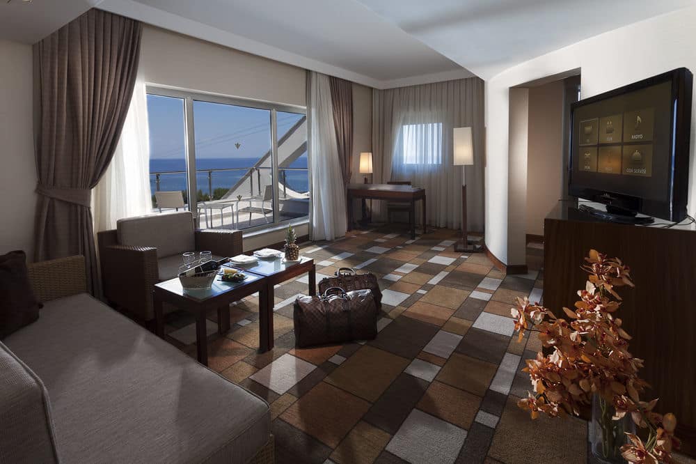 Люкс «Гранд», вид на море - Гостиная