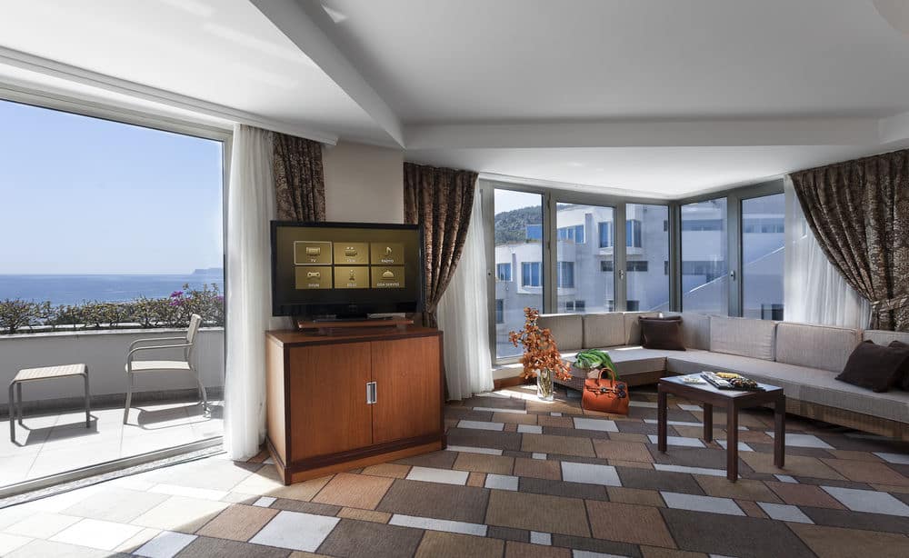 Люкс «Гранд», вид на море - Гостиная