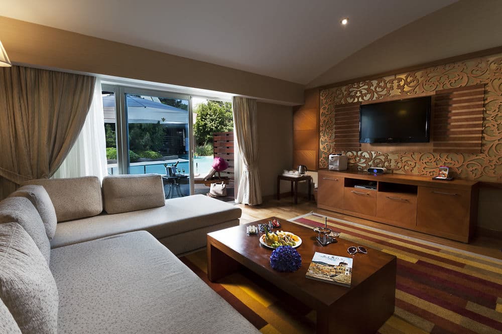 Deluxe Villa With Private Jacuzzi - Гостиная