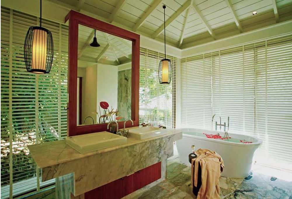 Вилла «Премиум», отдельный бассейн - Раковина в ванной комнате