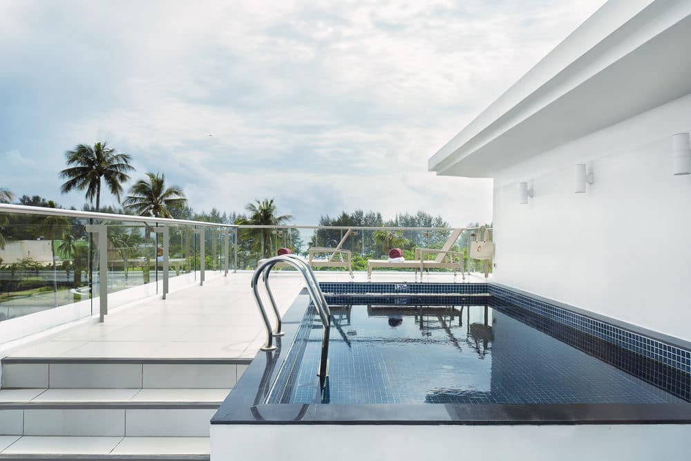 Penthouse Pool Suite 3 Bedroom - Открытый бассейн