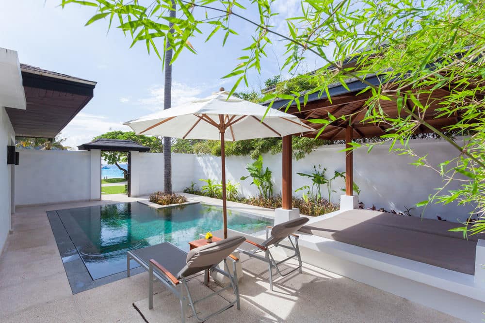 Grand Deluxe Pool Villa-Compulsory roundtrip BoatTrsf pay at hotel - Терраса/ внутренний дворик