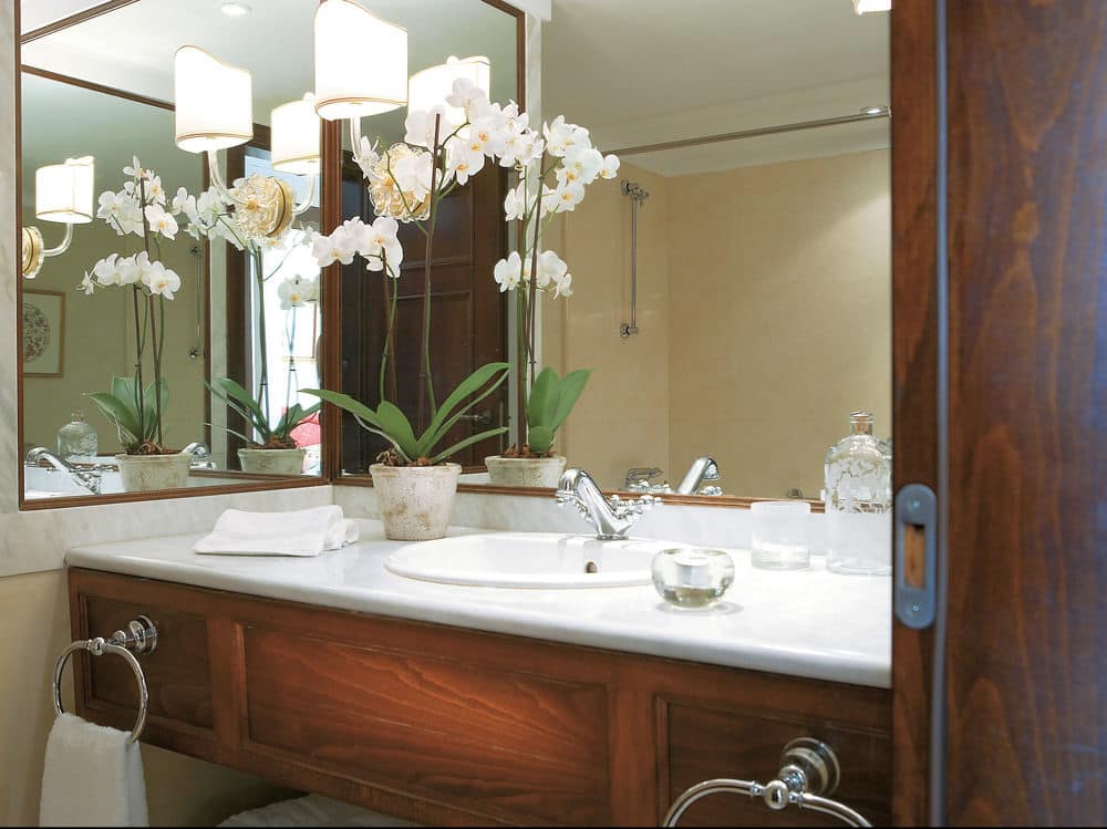 Бунгало, вид на сад (Corfu) - Раковина в ванной комнате