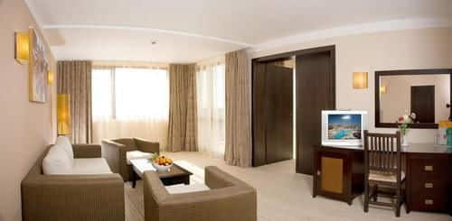 Люкс, 1 спальня, балкон - Зона гостиной