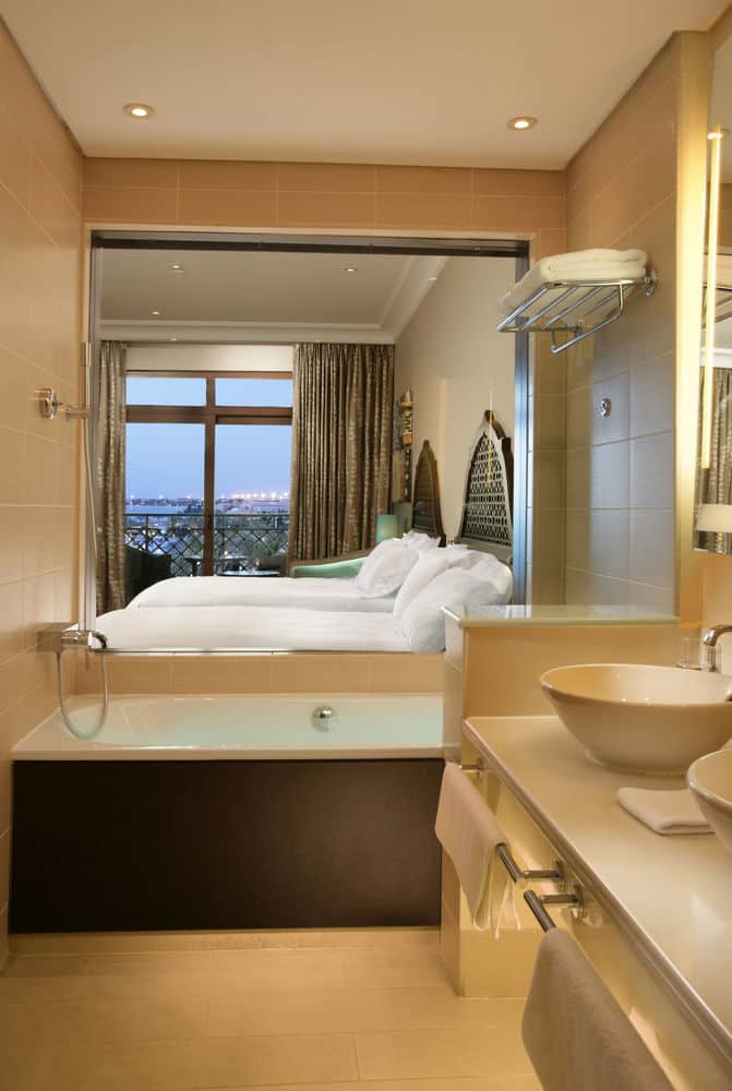 Номер, 1 двуспальная кровать «Кинг-сайз» - Ванная комната