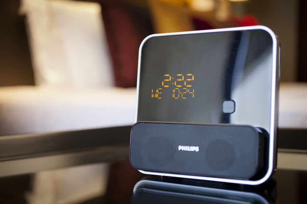 Двухместный номер «Делюкс» с 1 двуспальной кроватью, 2 двуспальные кровати «Квин-сайз», вид на море - Удобства в номере