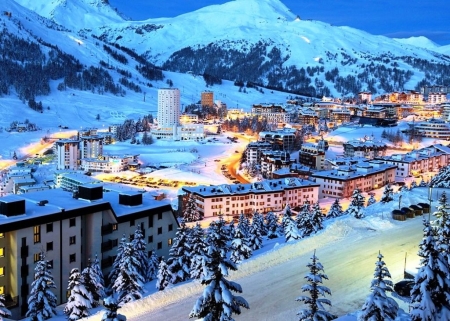 Пятерка лучших зимних курортов.